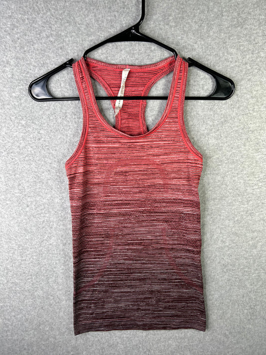 Lululemon Swiftly Tech Racerback Size 2 Red Alert