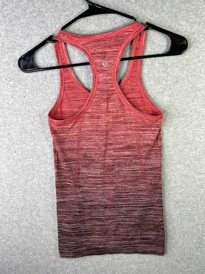 Lululemon Swiftly Tech Racerback Size 2 Red Alert