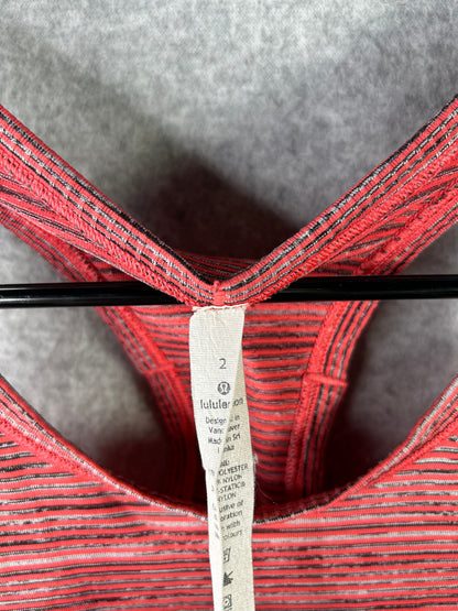 Lululemon Swiftly Tech Racerback Size 2 Red Alert