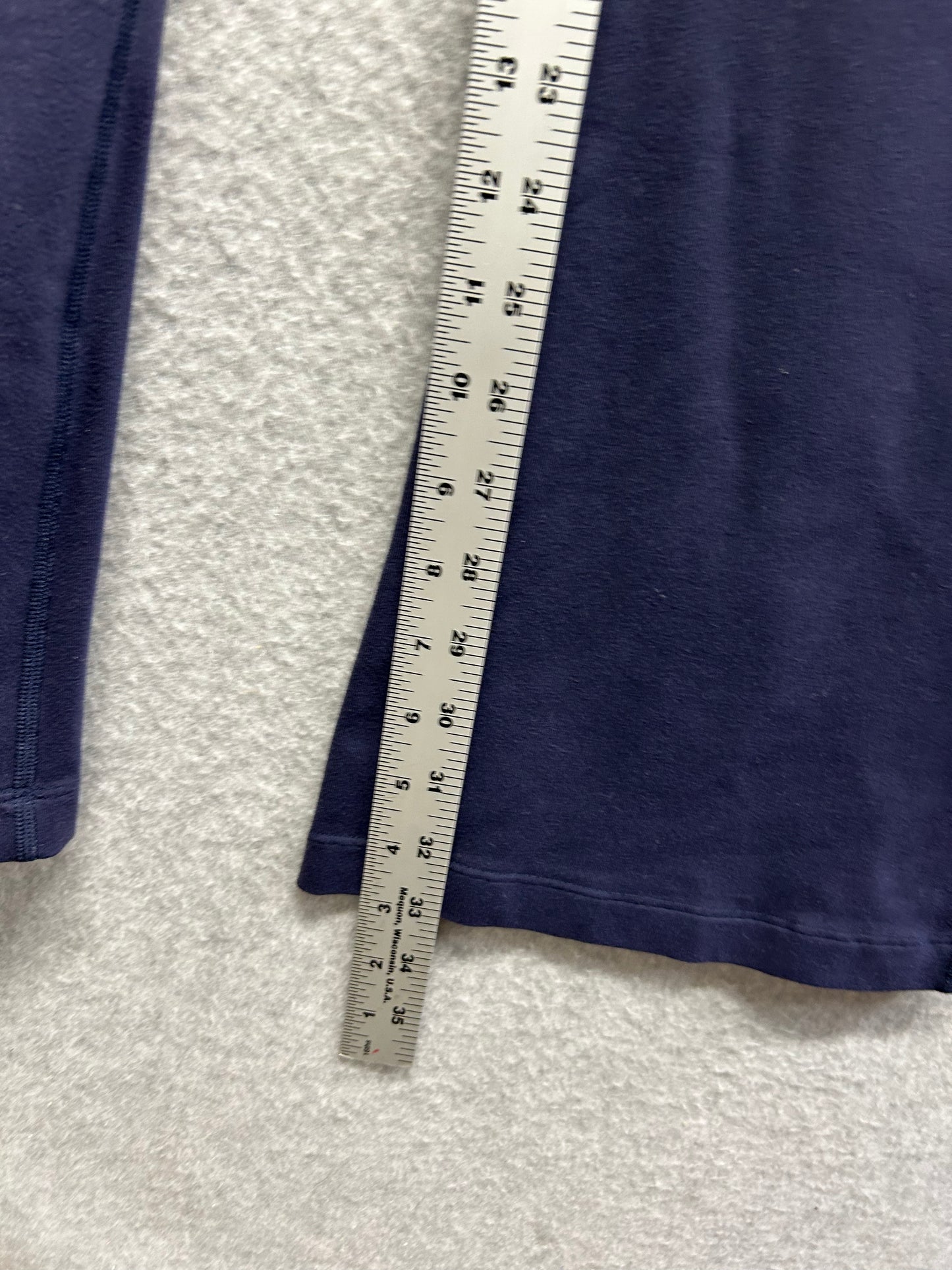 Lululemon Throw Back Pant 33" Size 6 Midnight Navy