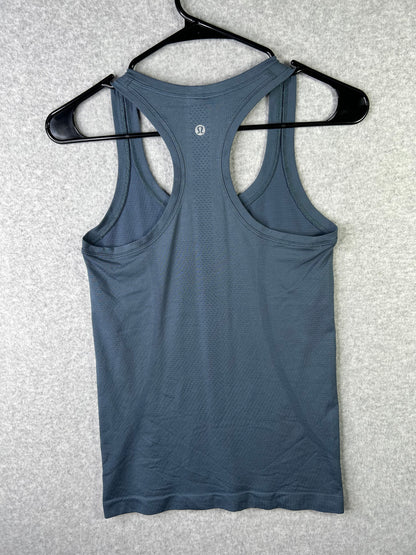 Lululemon Swiftly Tech Racerback Size 2 Blue Teal