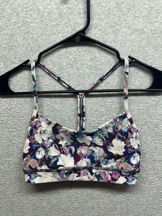 Lululemon Flow Y Bra Nulu Size 4 Utopia Multi
