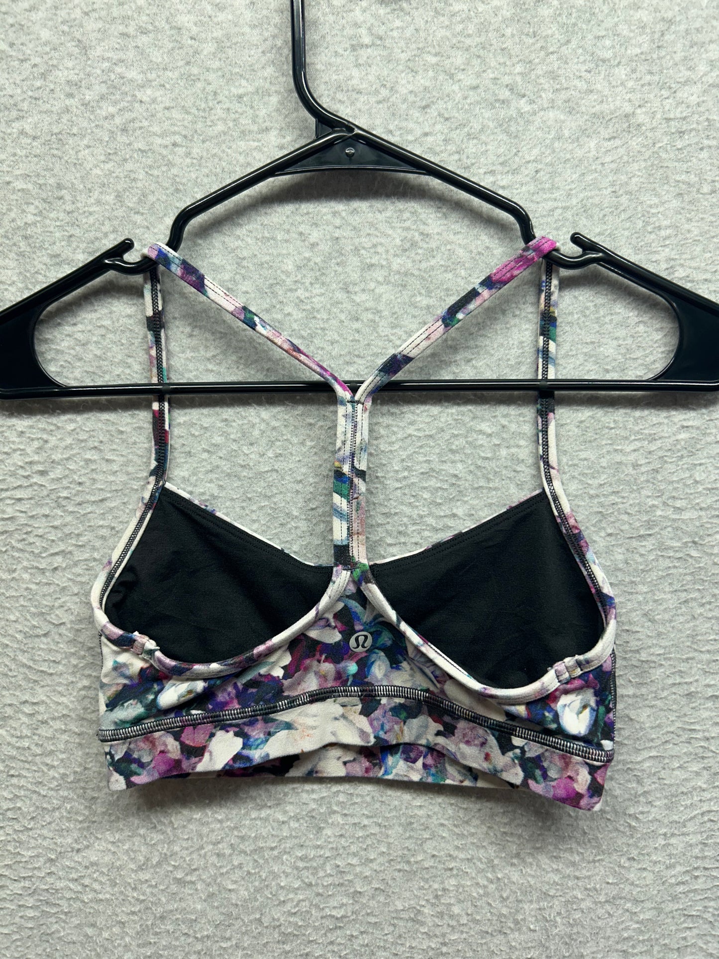 Lululemon Flow Y Bra Nulu Size 4 Utopia Multi