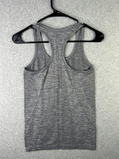 Lululemon Swiftly Tech Racerback Size 4 Heathered Slate