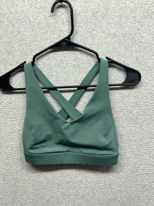 Lululemon Envital Bra Size 4 (Square) Medium Forest
