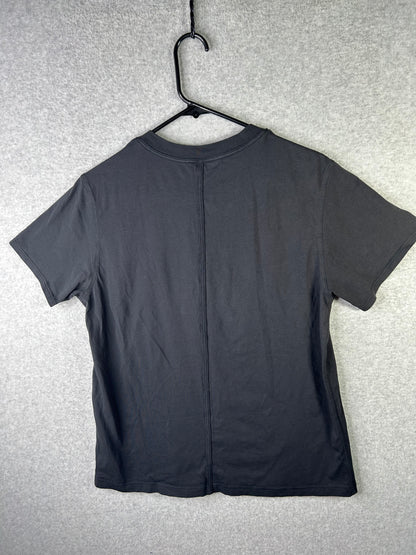 Lululemon All Yours Short Sleeve T-Shirt Size 4 Black