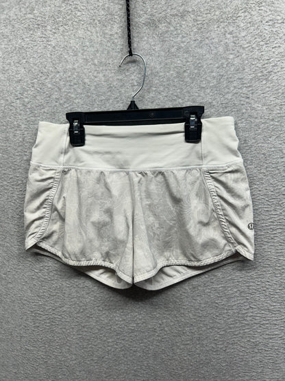 Lululemon Run Times Short II 4" Size 4 Eternal Wave White