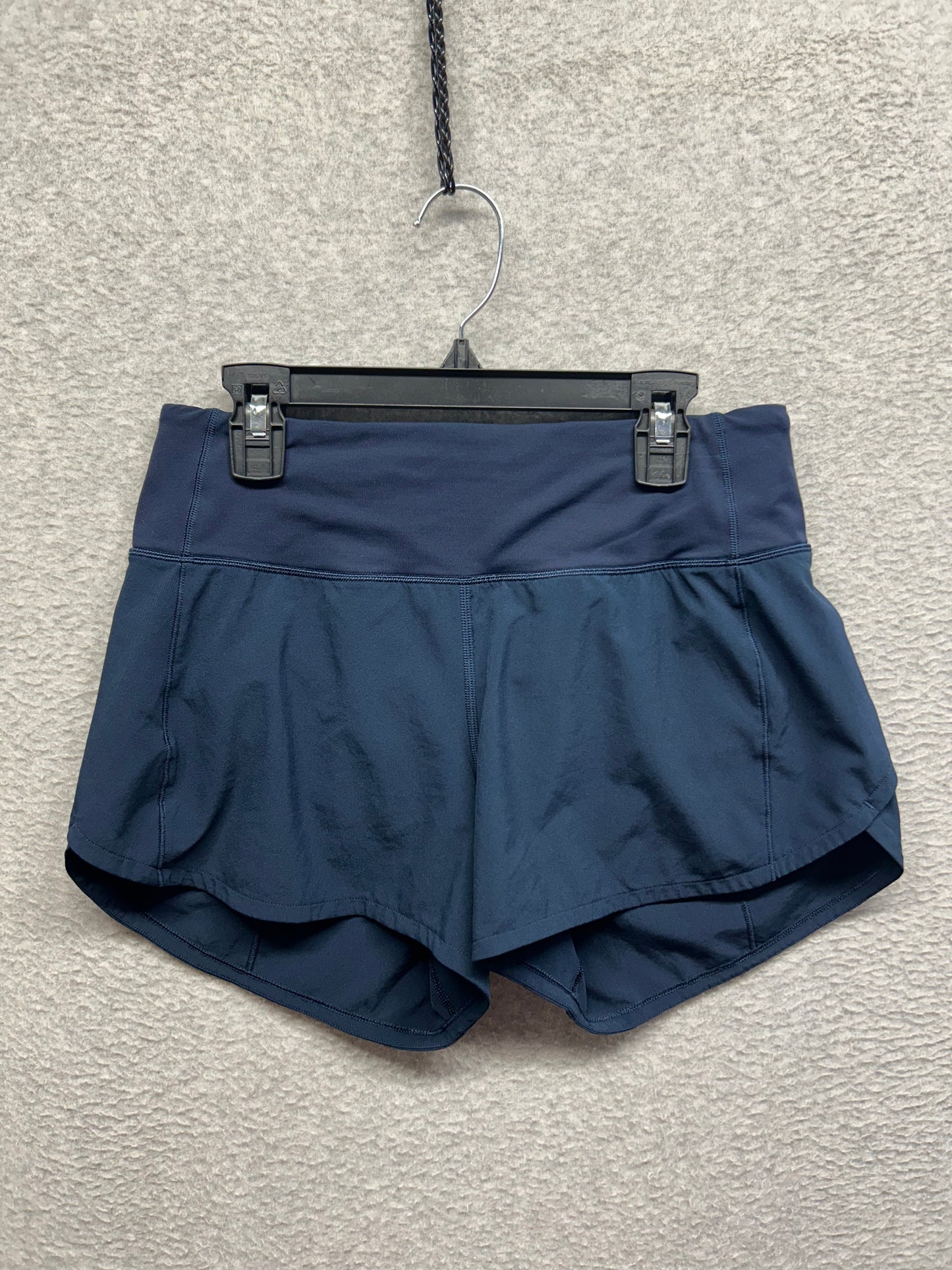 Lululemon Speed Up Short Long 4" Size 4 True Navy