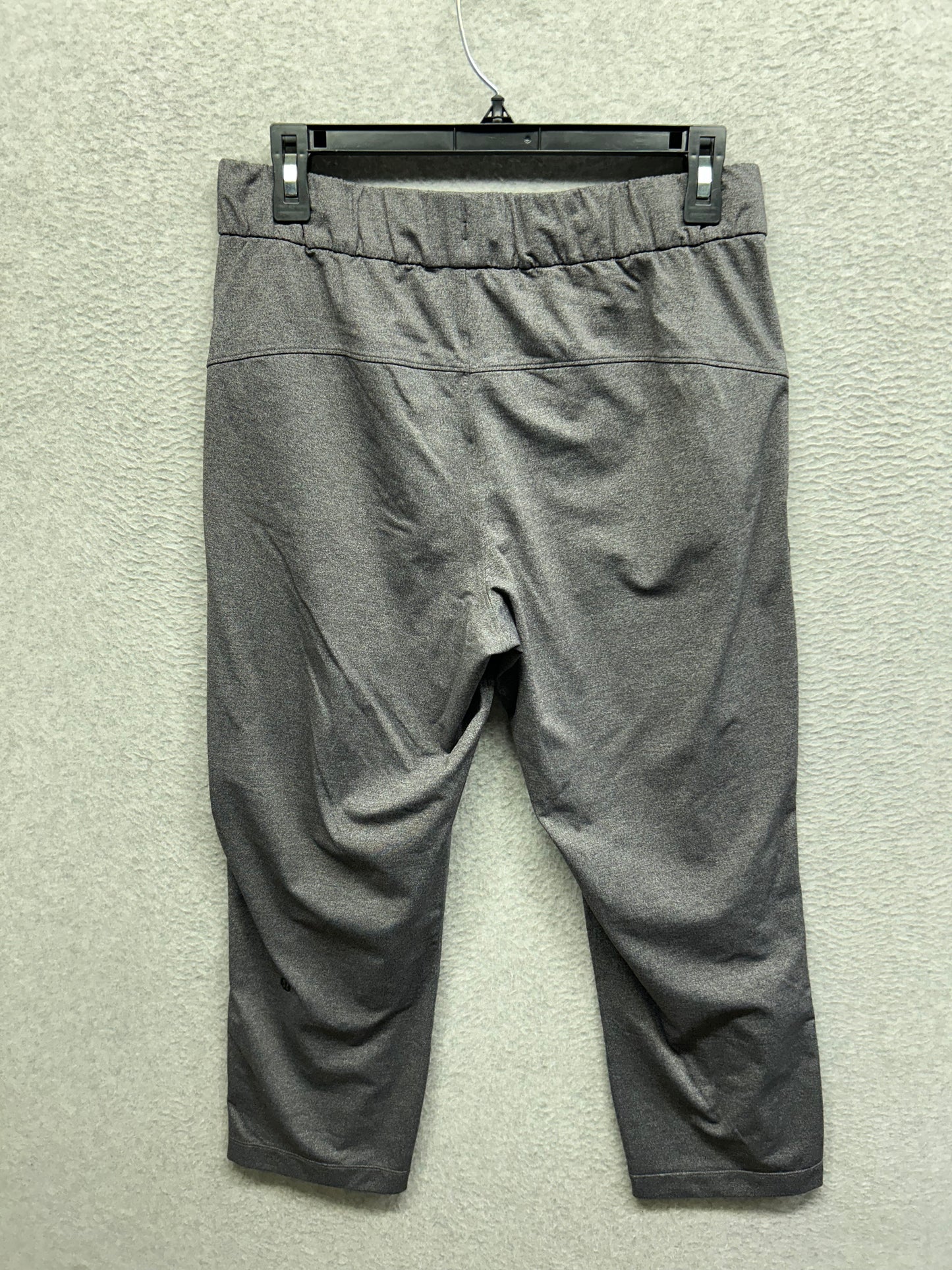 Lululemon On the Fly Crop 23" Size 6 Heathered Gray
