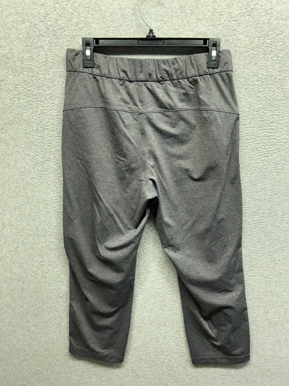 Lululemon On the Fly Crop 23" Size 6 Heathered Gray