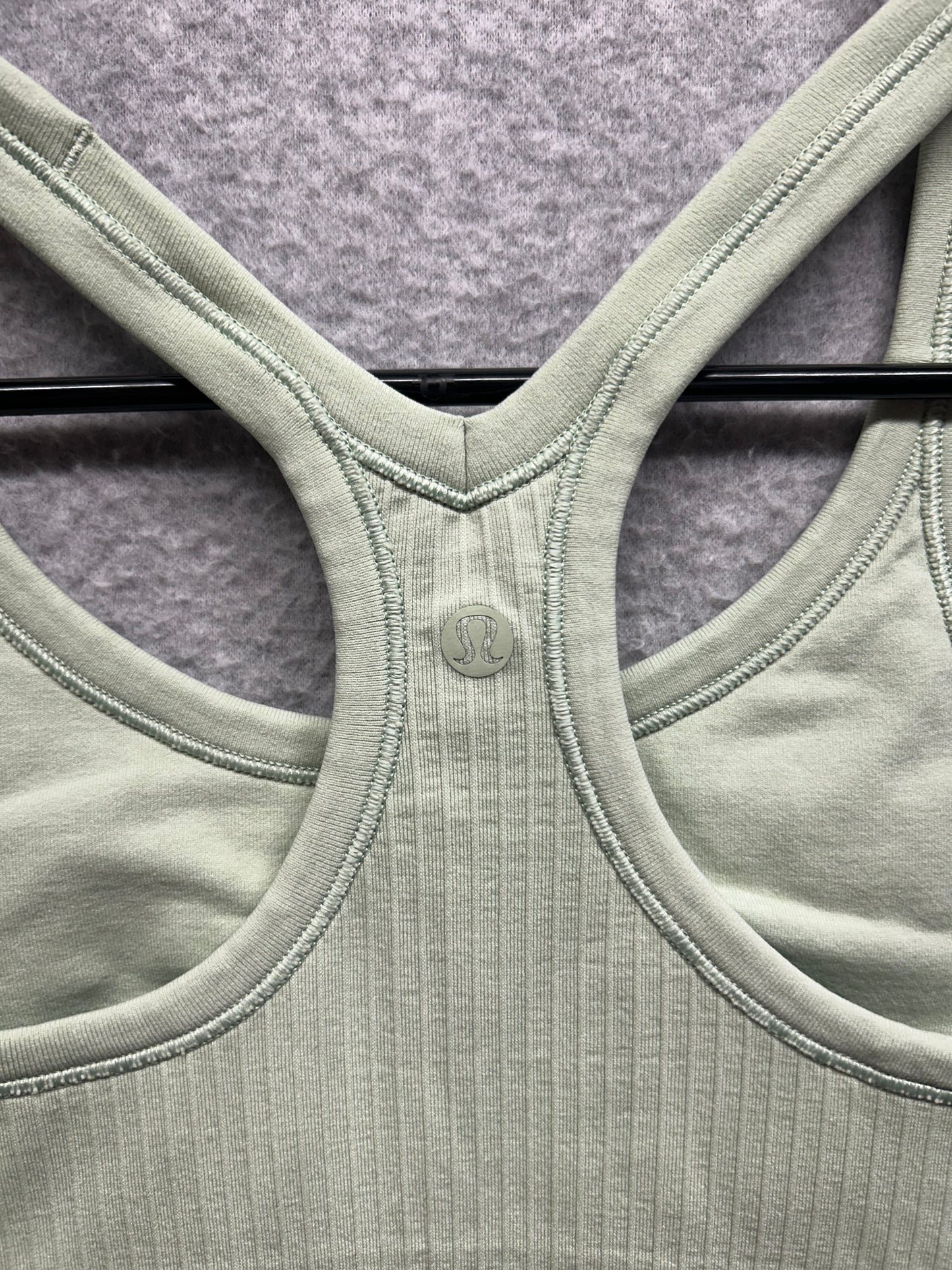 Lululemon Ebb To Street Tank II Size 4 Arctic Mint