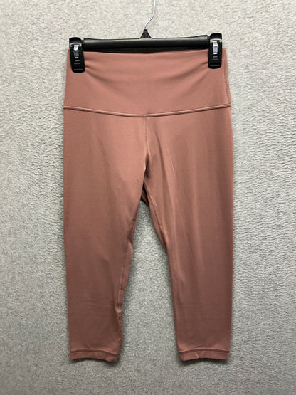 Lululemon Align Crop 21" Size 8 Spanish Rose
