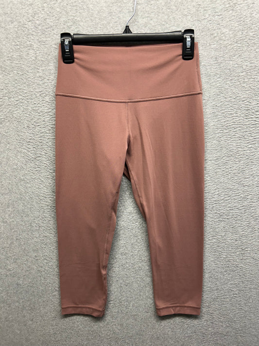 Lululemon Align Crop 21" Size 8 Spanish Rose