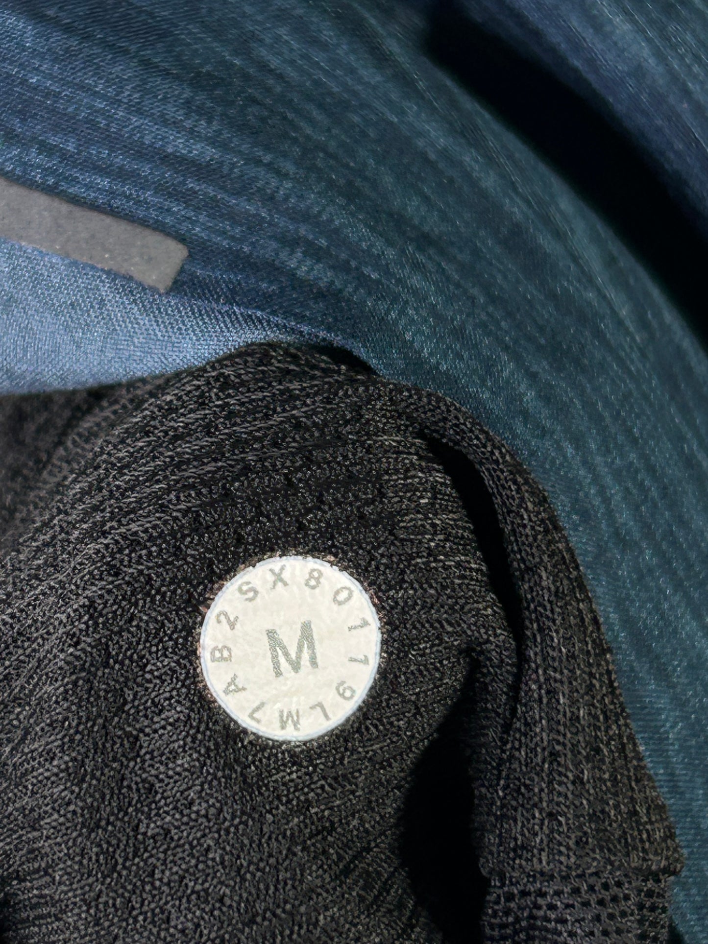 Lululemon Surge Short 6" Size M Heather Allover Iron Blue True Navy