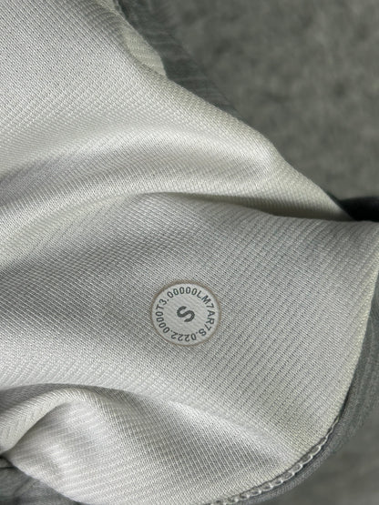 Lululemon Pace Breaker Short Linerless 7" Size Small Heather Allover Sea Salt Light Cast