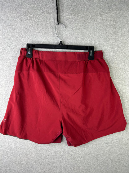 Lululemon Surge Short Liner 6" Size Large Caliente
