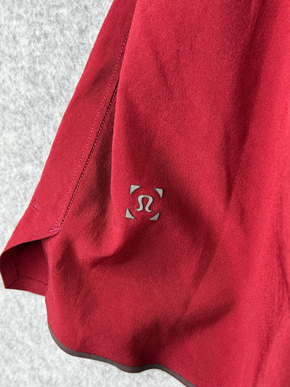 Lululemon Surge Short Liner 6" Size Large Caliente