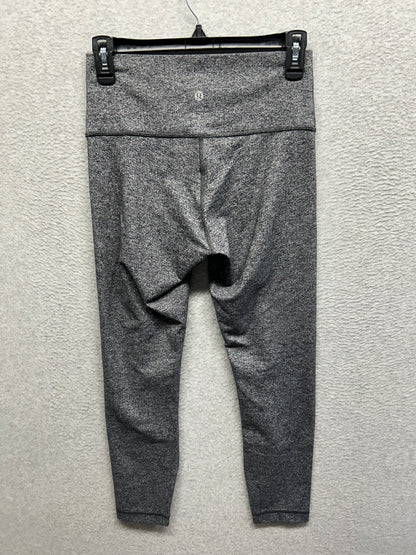 Lululemon Wunder Under Hi-Rise 7/8 Tight 25" Size 8 Heathered Gray