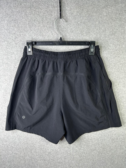 Lululemon Pace Breaker Short 5" Lined Size Medium Black