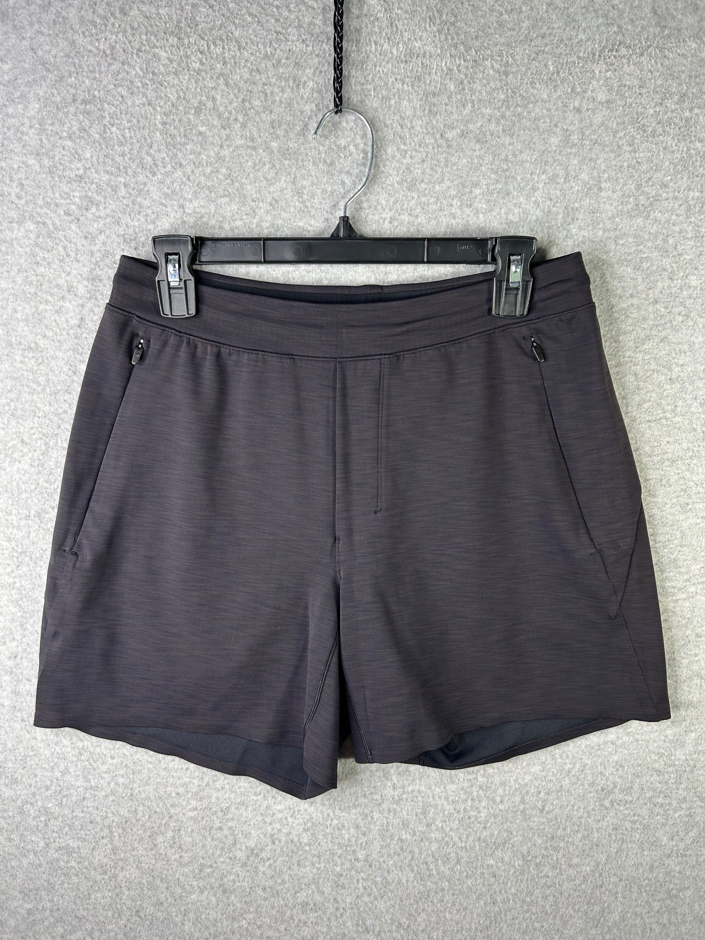 Lululemon Balancer Short 6" Everlux Size M Heathered Black