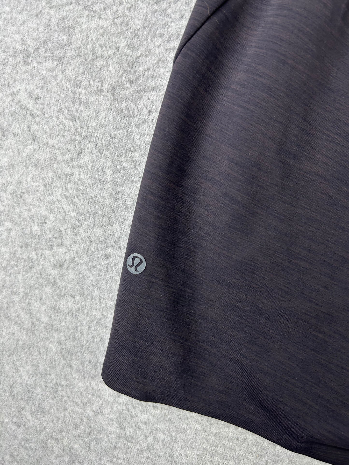 Lululemon Balancer Short 6" Everlux Size M Heathered Black