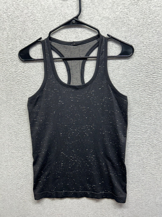 Lululemon Swiftly Tech Racerback Size 6 Black Speckled