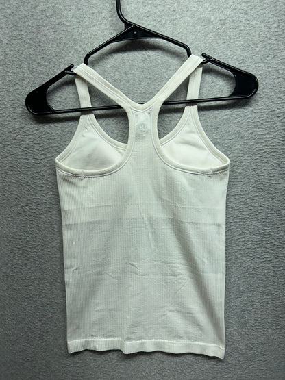 Lululemon Ebb To Street Tank II Size 6 White