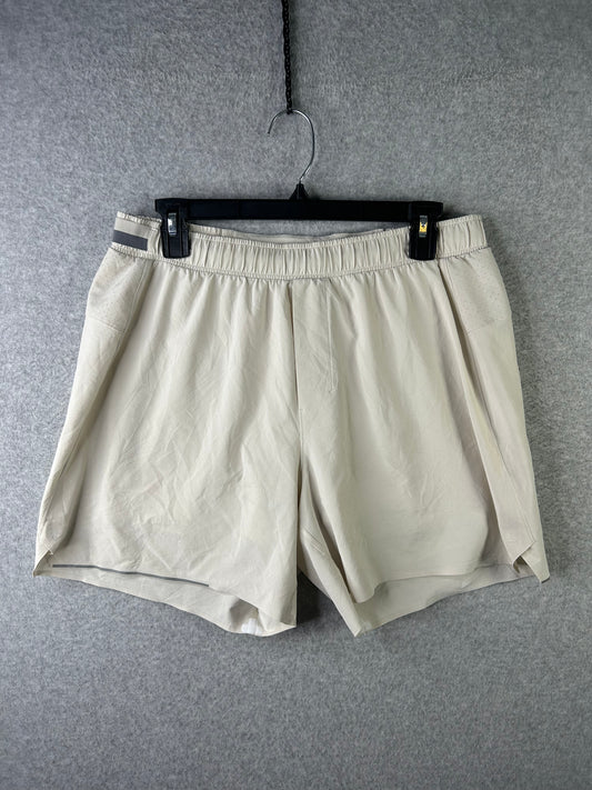 Lululemon Surge Lined Short 6" Size Large White Opal