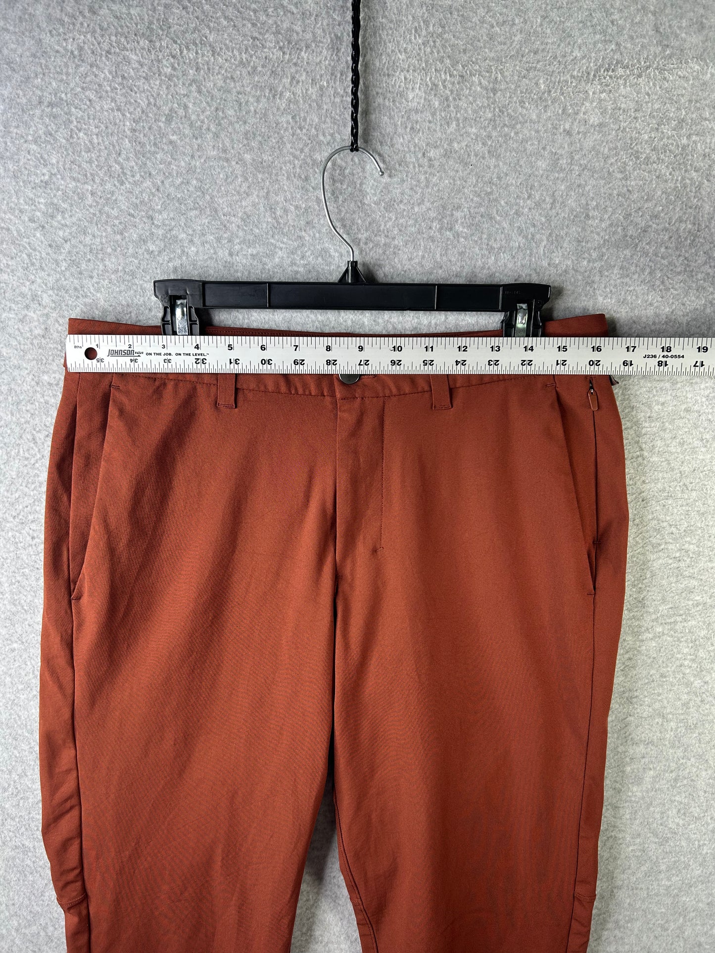 Lululemon Commission Slim-Fit Pant Size Warpstreme 32x31 Date Brown