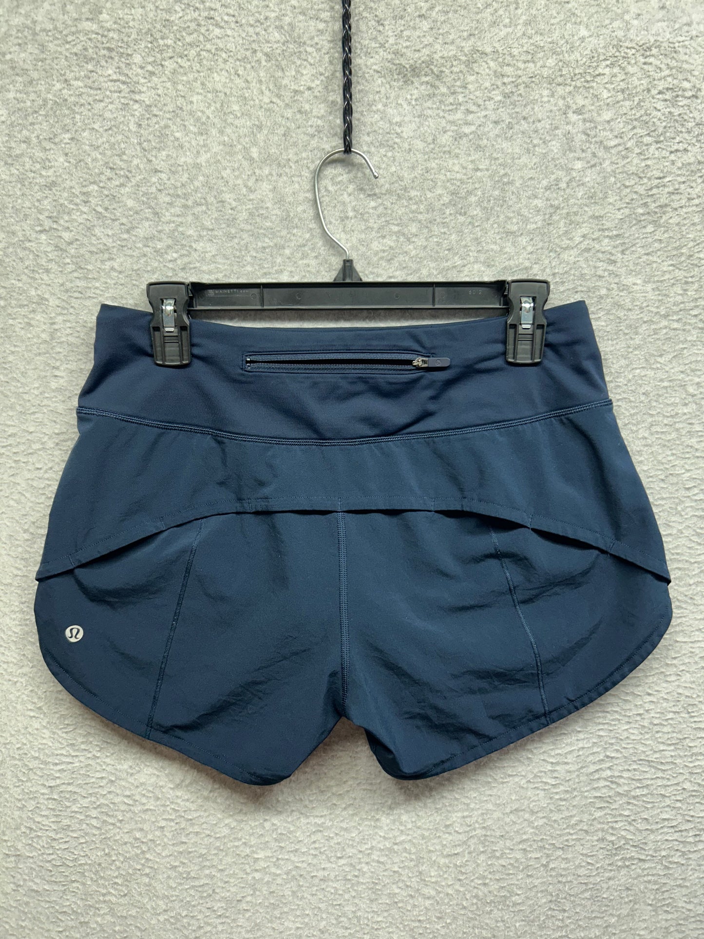 Lululemon Speed Up Short Long 4" Size 6 True Navy