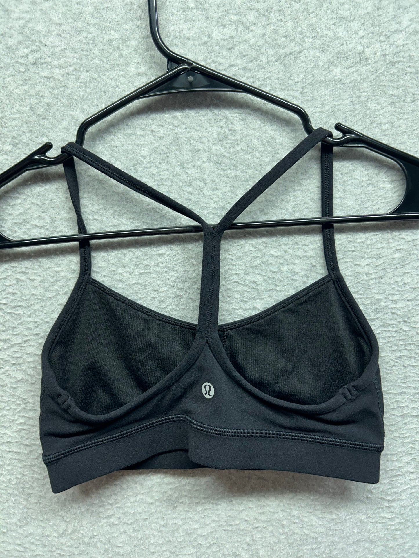 Lululemon Flow Y Bra Nulu Size 6 Black