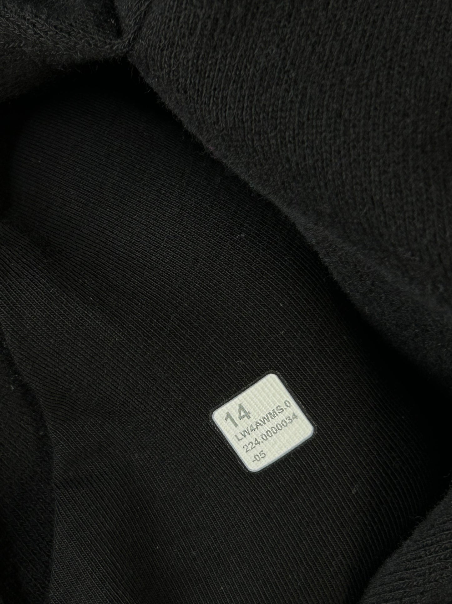 Lululemon Scuba Hoodie Light Cotton Fleece Size 14 Black (Sqaure Dot)