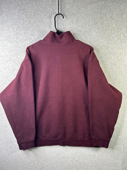 Lululemon Steady State Half Zip Mens Size XL Garnet