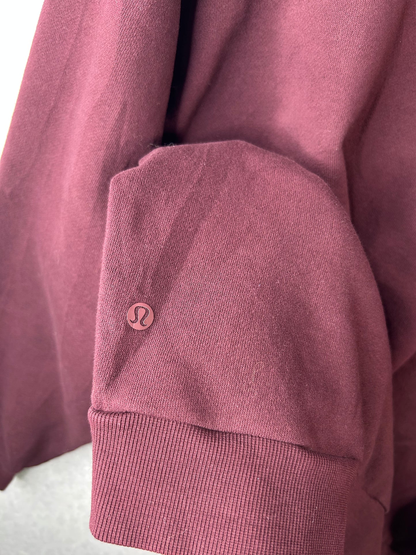 Lululemon Steady State Half Zip Mens Size XL Garnet