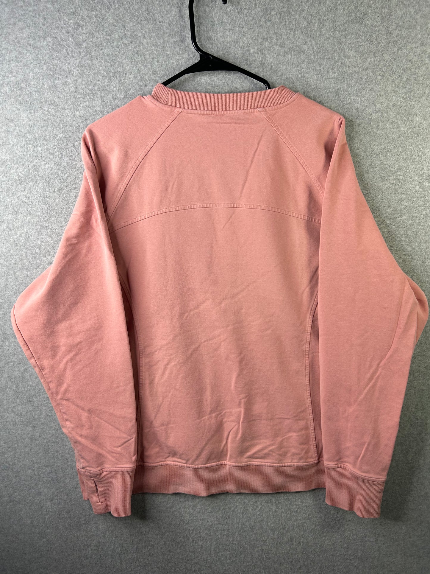 Lululemon Scuba Crew Size 18 Pink Puff