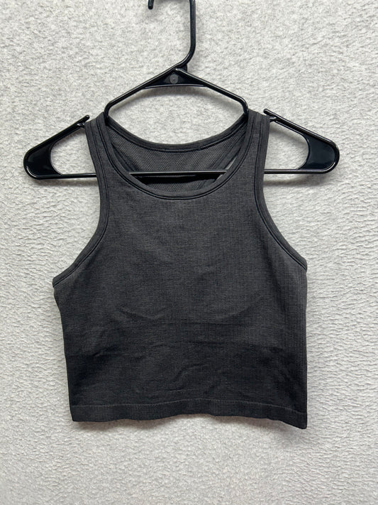 Lululemon Ebb To Street Racerback Crop Tank Size 8 Black