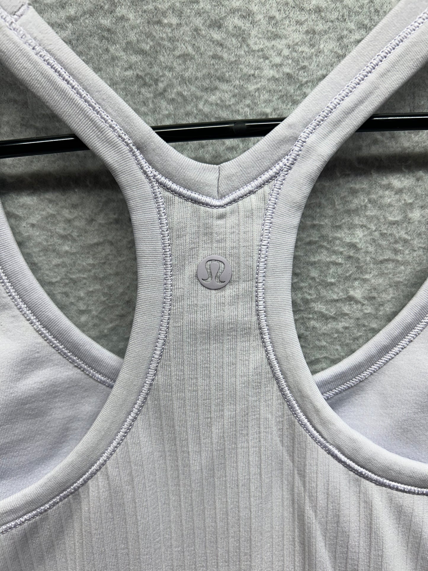 Lululemon Ebb to Street Tank Top Size 8 Faint Lavender