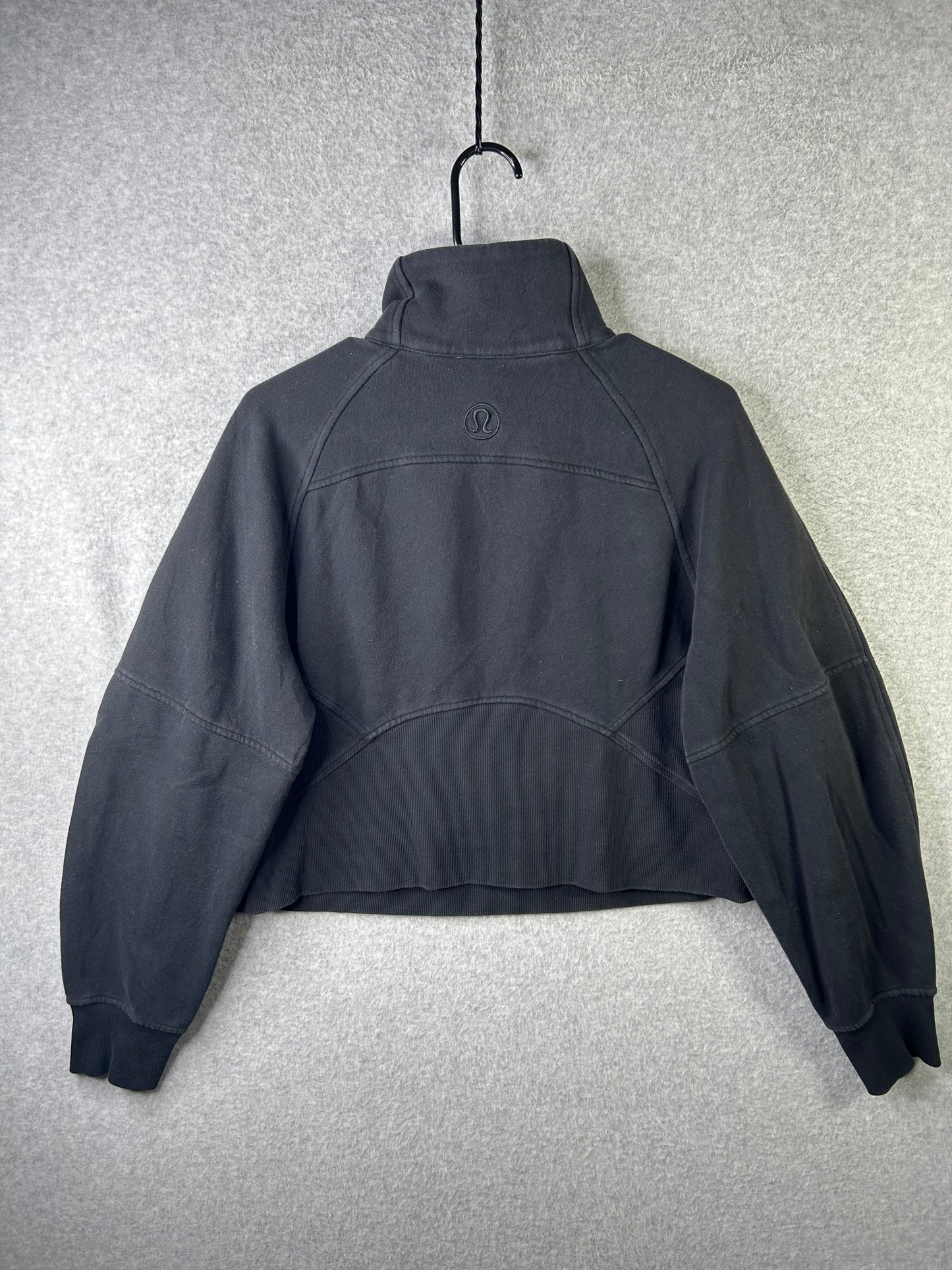 Lululemon Scuba Oversized Funnel Neck Shirt Size XS/S Black
