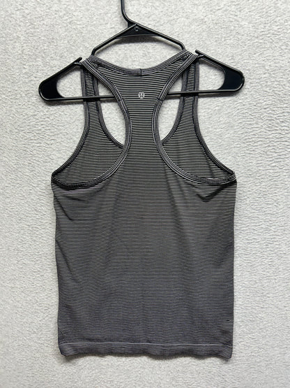 Lululemon Run: Swiftly Tech Racerback Stripe Size 8 Black