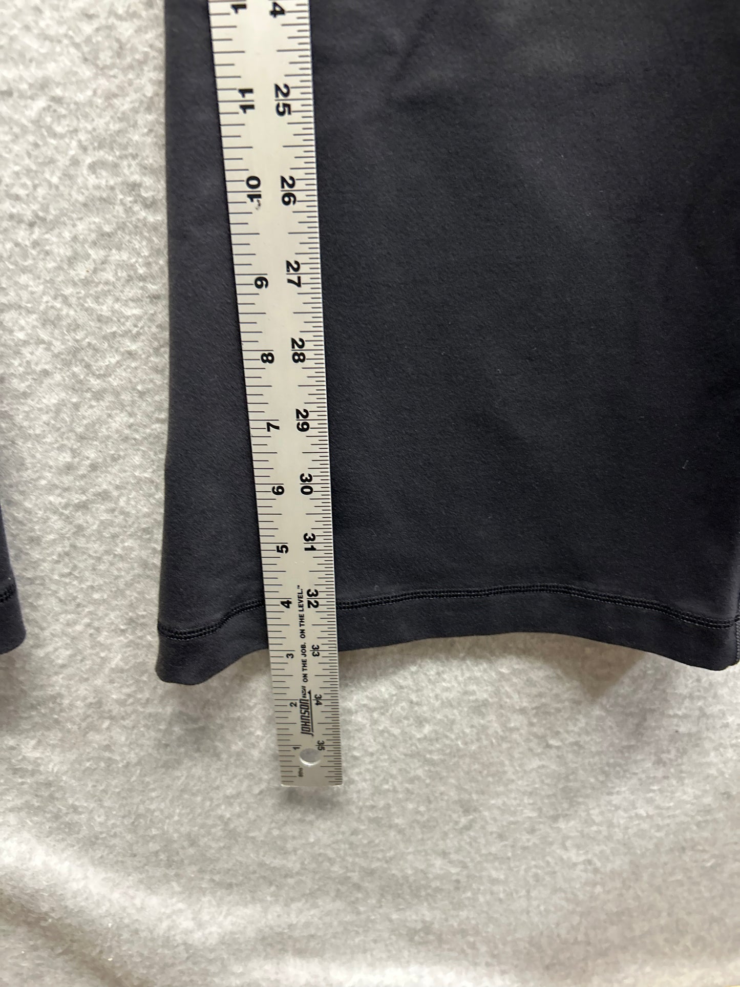 Lululemon Groove Pant Flare Luon 33" Size 12 Black