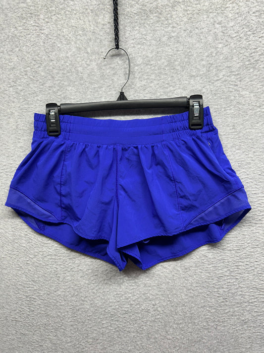 Lululemon Hotty Hot Short II 2.5" Size 8 Blue