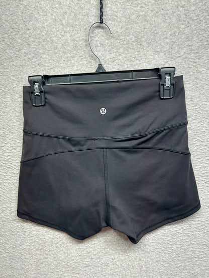Lululemon In Movement Short Everlux 2.5" Size 8 Black