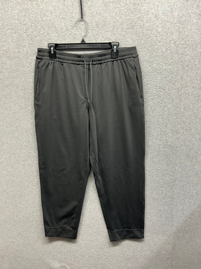 Lululemon Tapered-Leg Mid-Rise Pant 7/8 Length Luxtreme Size Large (Square) Graphite Grey