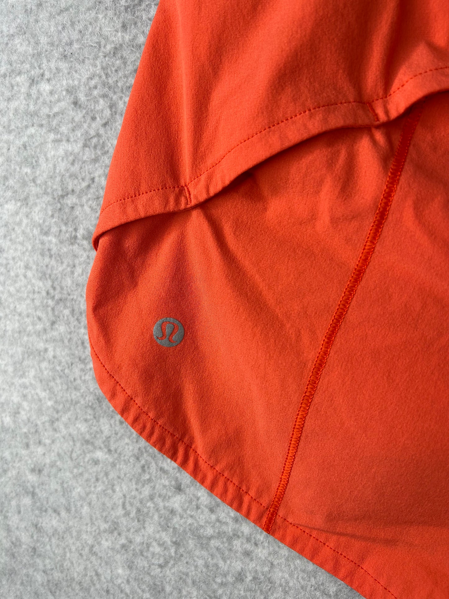 Lululemon Speed Up Short Long 4" Size 6 Hot Sunset