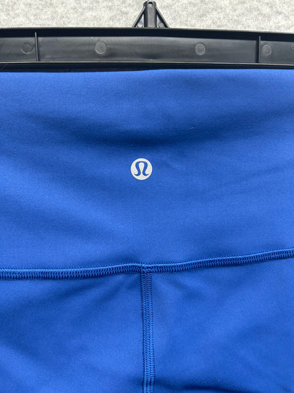 Lululemon Wunder Train High-Rise Crop 21" Size 10 Regatta Blue