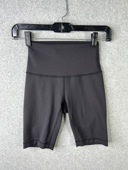 Lululemon Wunder Train High Rise Short 8" Size 2 Black