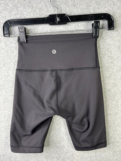 Lululemon Wunder Train High Rise Short 8" Size 2 Black