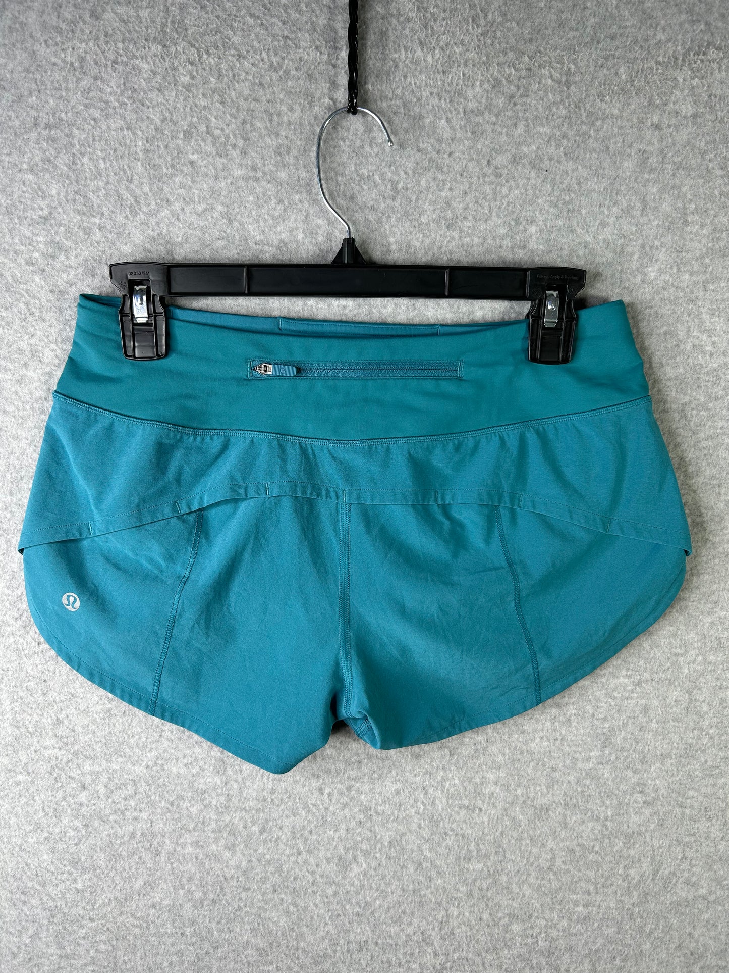 Lululemon Speed Up Short 2.5" Size 4 Green Jasper