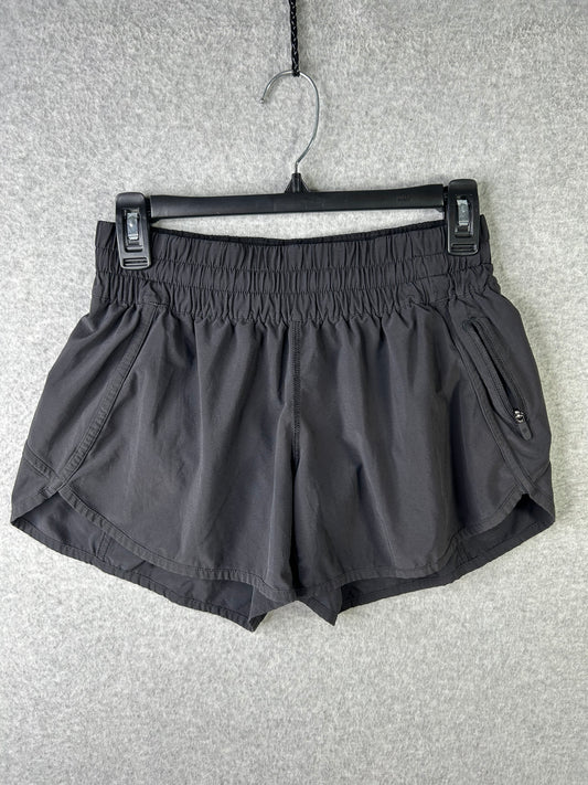 Lululemon Tracker Short V 4" Size 8 Black