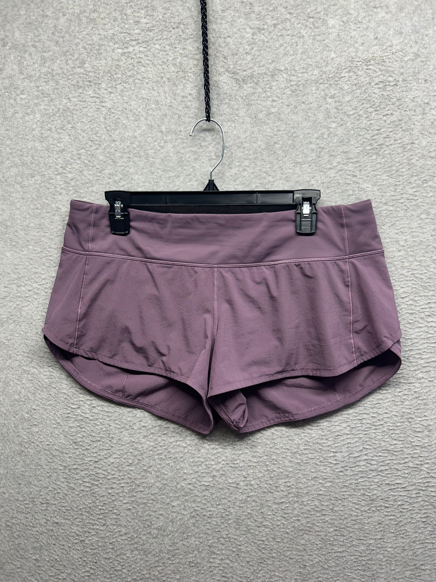 Lululemon Speed Up Short 2.5" Size 10 Smoked Mulberry